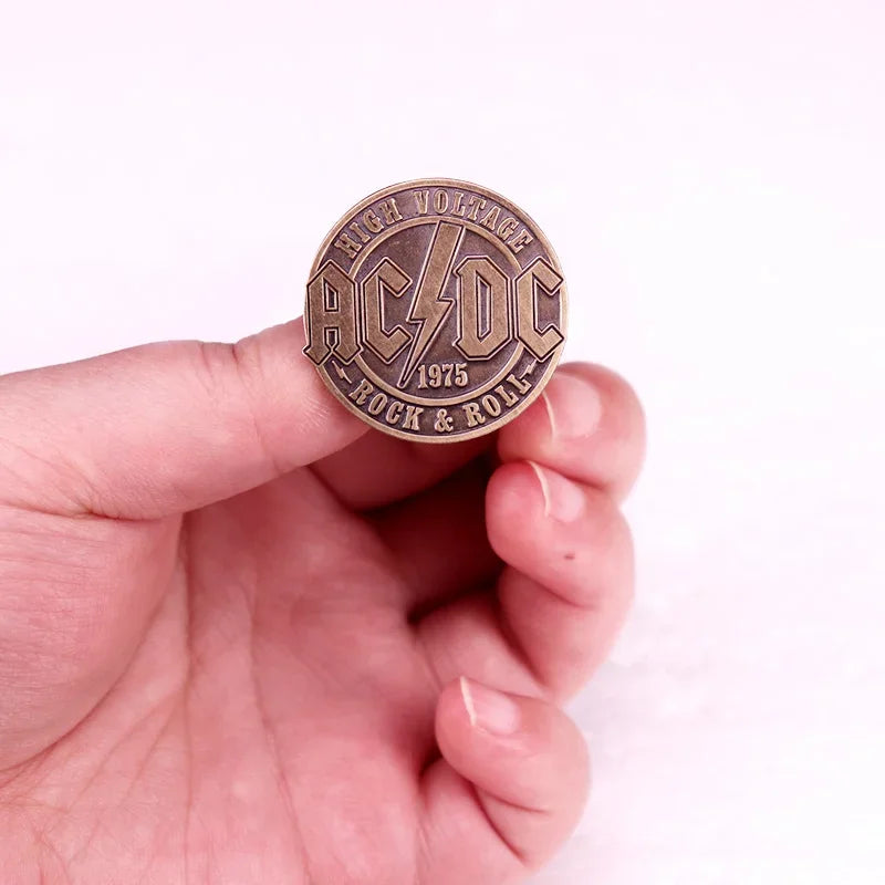 Rock Roll Music Song Enamel Pin Band Vintage Badge Jewelry Backpack Decorate Collectibles