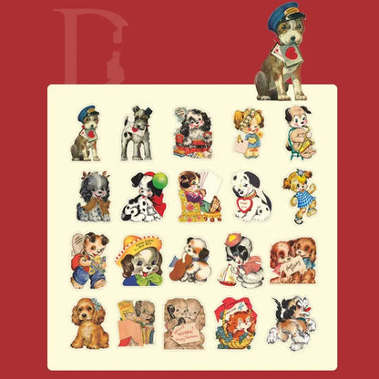 40pcs/lot Kawaii Stationery Stickers animal amusement park DIY Junk Journal Paper stickers Planner Decorative Mobile stickers