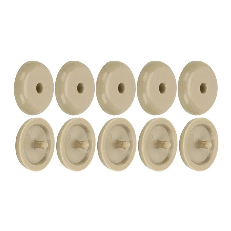 5/10pcs Car Safety Seat Belt Stopper Buckle Auto Seat Belt Spacing Limit Stop Plastic Anti-slip Seat Belt Stop Button