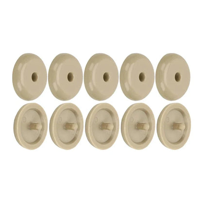 5/10pcs Car Safety Seat Belt Stopper Buckle Auto Seat Belt Spacing Limit Stop Plastic Anti-slip Seat Belt Stop Button