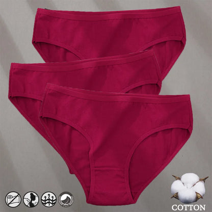 Cotton Panties Jacquard Design Pattern Women Panties Underwear Sexy Female Lingerie Briefs Solid Color Intimate Pantys for Wo