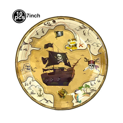 Pirate Party Supplies Temporary Tattoos Boys Girls Tattoos Stickers Birthday Party Supplies Gift Pirate Party Favors Decorati