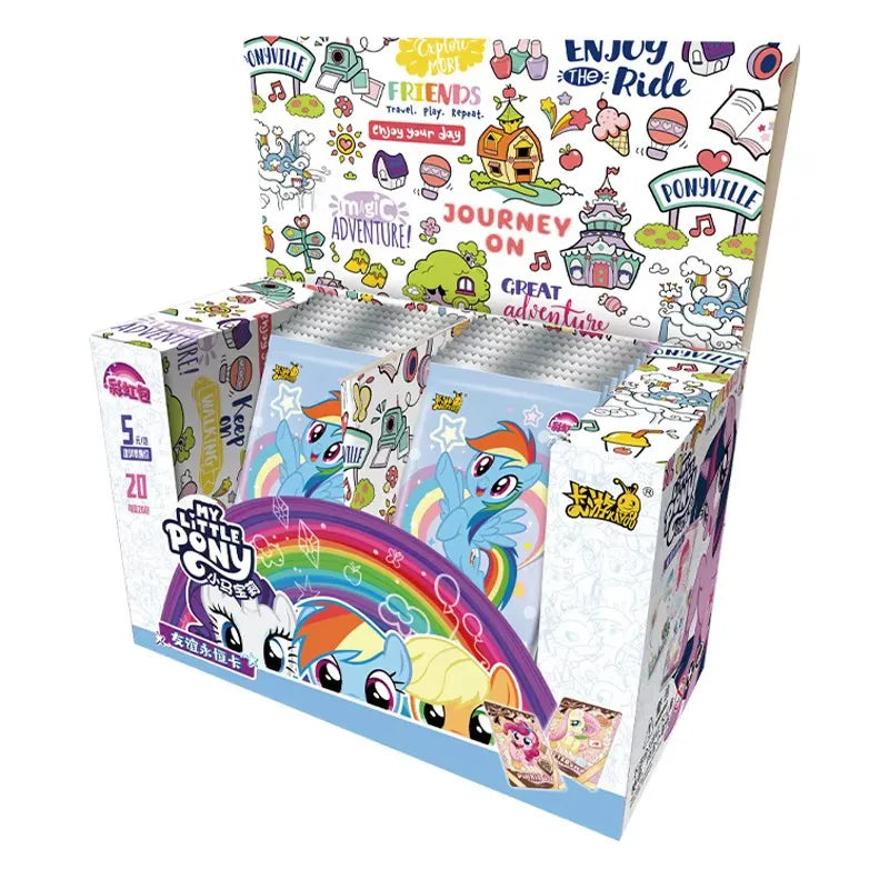 KAYOU Genuine My Little Pony Card Cute Funny Party Friendship Eternal Cards SGR Princess Anime Game Collectible Cards Toys Gi