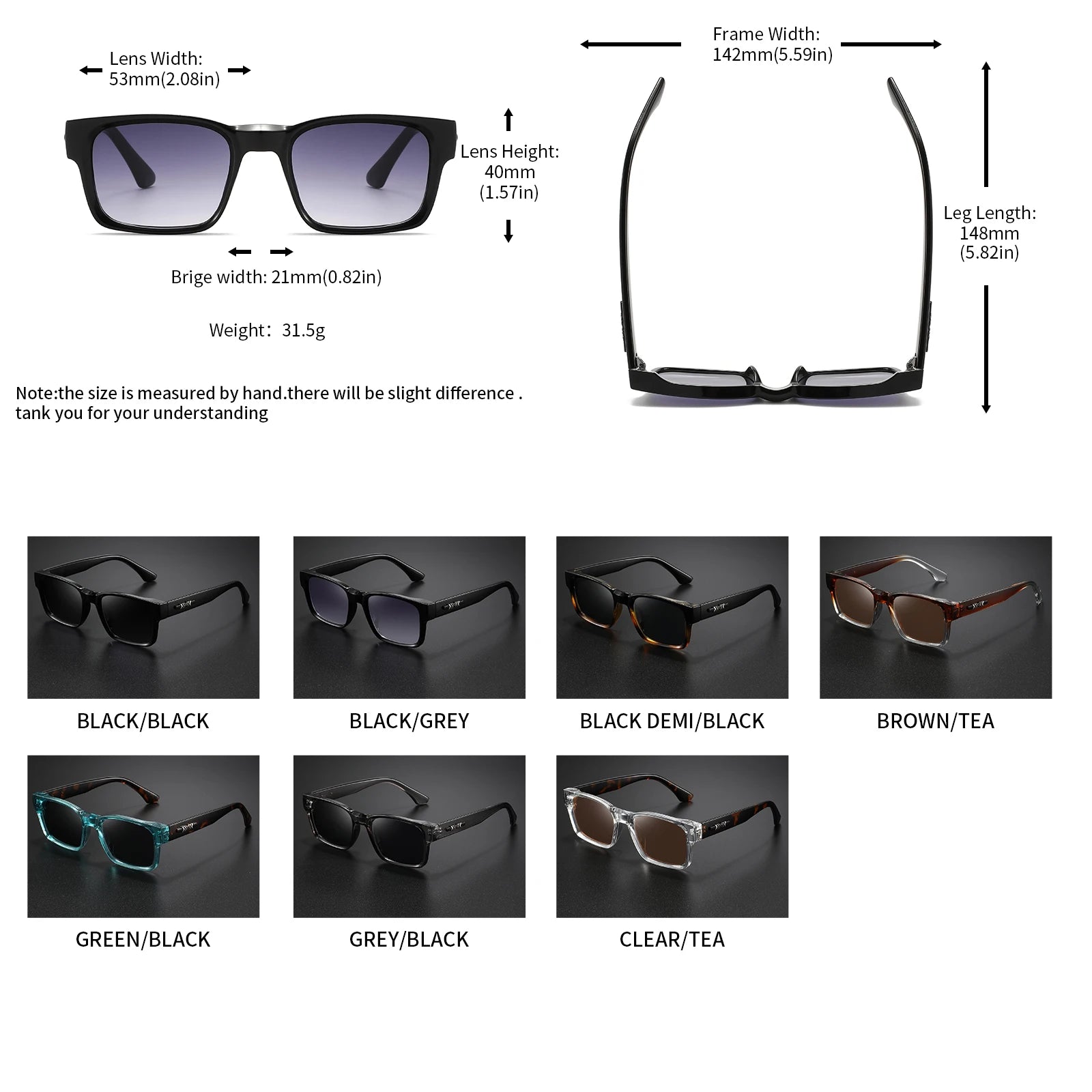 Retro Punk Fashion Sunglasses - Square Protective Frame, UV400 Unisex for Outdoor Adventures & Casual Style