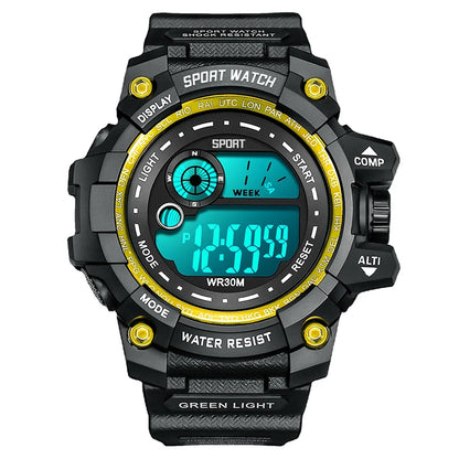 New Men LED Digital Watches Luminous Fashion Sport Waterproof Watches For Man Date Army Military Clock Relogio Masculino - Go
