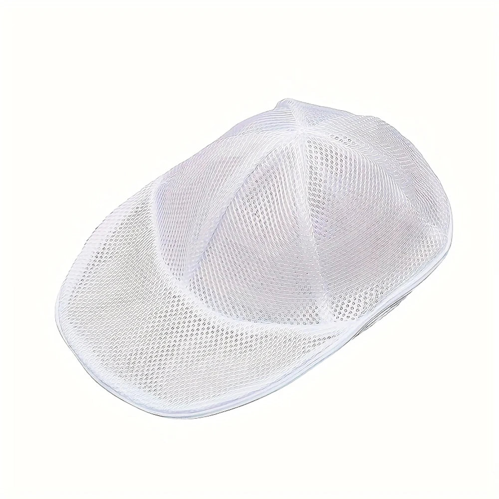 Washing Machine Hat Washing Protector Hat Cleaning Machine Washable Laundry Bag Anti-Deformation Secure Hat Storage Solution 