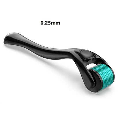 540 Needles for Facial Body Hair Growth Derma Roller for Skin Beard 0.2mm 0.25mm 0.3mm Needle Micro Face Roll Tool - 0.25mm b