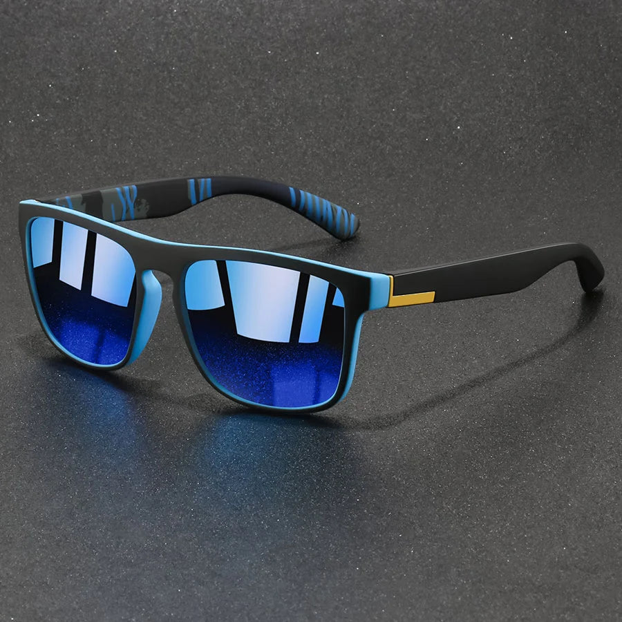 Fashion Vintage Square Sunglasses Men Women Fishing Driving Man Designer Sun Glasses Anti-Glare Retro Eyewear