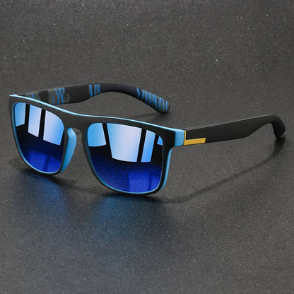 Fashion Vintage Square Sunglasses Men Women Fishing Driving Man Designer Sun Glasses Anti-Glare Retro Eyewear
