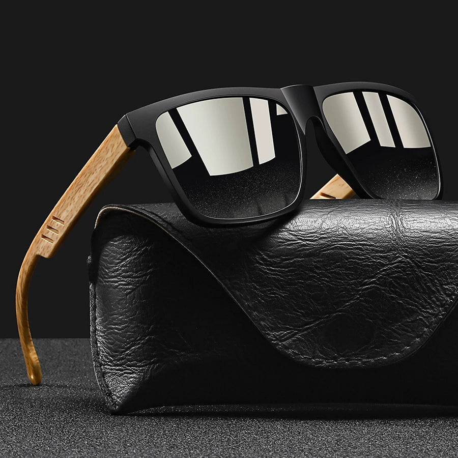 Fashion Vintage Square Square Frame Sunglasses Men Women Fishing Driving Man Designer Sun Glasses Eyewear