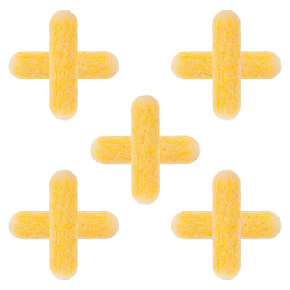 10pcs Paint Marker Replacement Nibs 8Mm Fine Tip For Detailed Painting Repair Durable Nylon Brush Tips Permanent Marker Refil