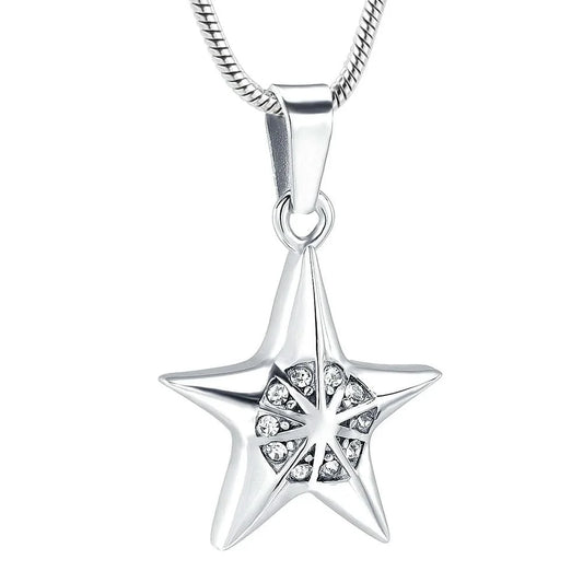 IJD10927 Cremation Pendant Stainless Steel Jewelry Urn Necklace for Ashes Necklace