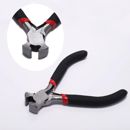 Ferronickel Carbon-Hardened Steel Round Nose End Cutting Jewelry Pliers Tools DIY Equipment Pliers Fit Handcraft Beadwork Rep