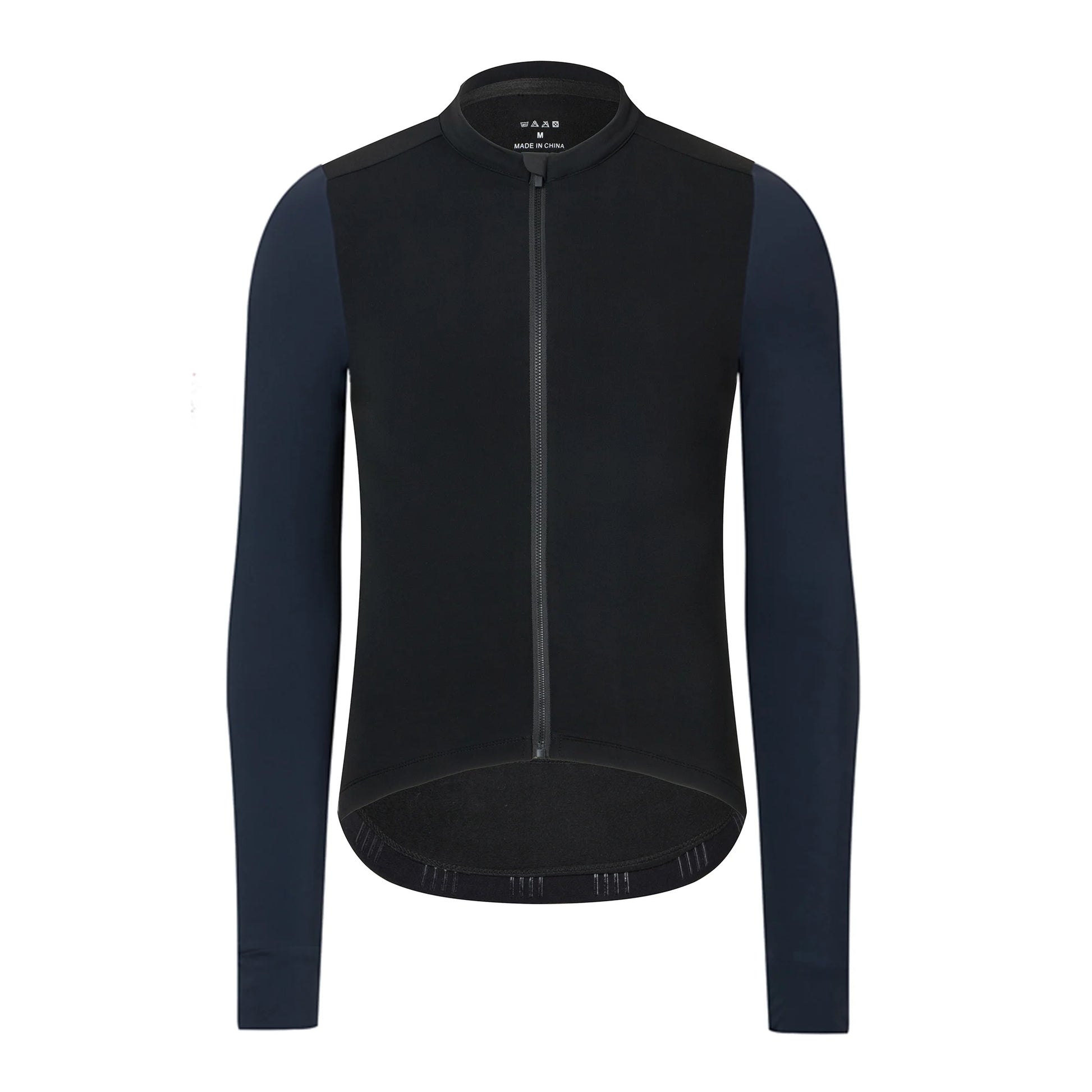 Rsantce 2024 Winter Thermal Fleece Cycling Jersey Top MTB Bike Outdoor Men's Bicycle Clothing Long Sleeve Shirt Uniform