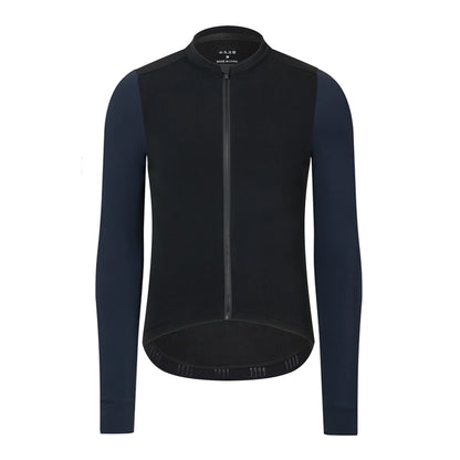 Rsantce 2024 Winter Thermal Fleece Cycling Jersey Top MTB Bike Outdoor Men's Bicycle Clothing Long Sleeve Shirt Uniform