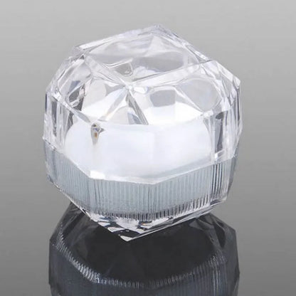 Jewelry Box with Light for Display Gift Earring Necklace Engagement Rings Case Packaging Showcase LED Boxes Cases Packaging B
