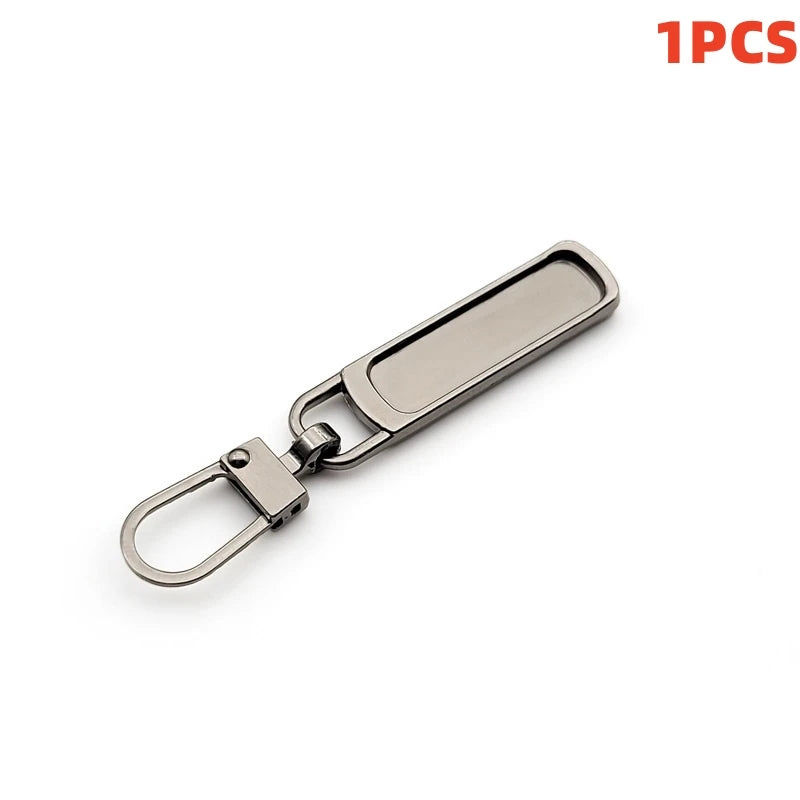Detachable Zipper Puller Universal Replacement Tab Zippers Head Sliders Repair Kit for Suitcases Bags Clothing DIY Sewing Cra