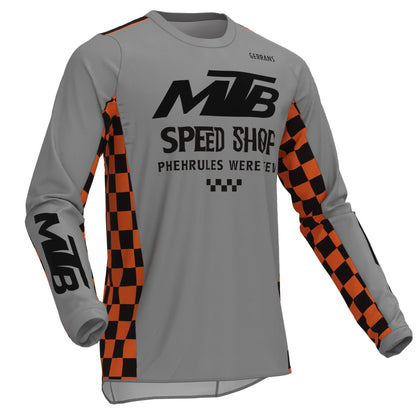 Ggrrans mtb Jerseys Mountain Bike MTB Shirts Offroad Long sleeve Motorcycle Motocross Sportwear Racing Bike Cycling Clothing