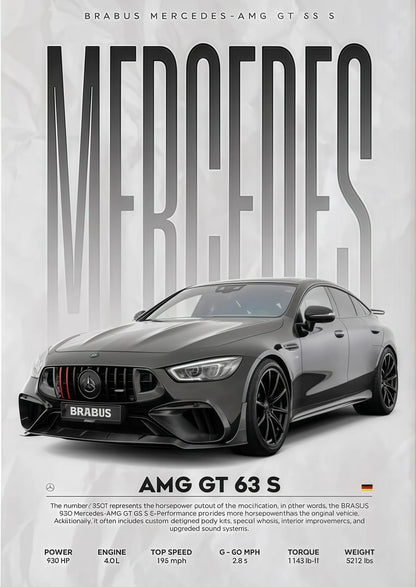 Modern Famous Cars W16 750S Canvas Painting Wall Art Fashion Luxury Sports Car Poster Prints For Living Room Home Decor Gift 