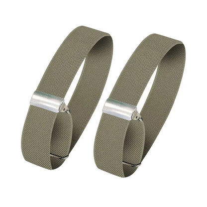 Non-slip Metal Armband Stretch Garter Shirt Sleeve Holder Unisex Sleeve Holders Armbands Elastic Armband Accessories (not pai
