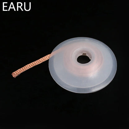 Desoldering Braid Solder Remover Wick Wire 1mm-2.5mm-4mm 1.5M 3M Welding Tin Sucker Cable Lead Cord Flux Repair Tool AN