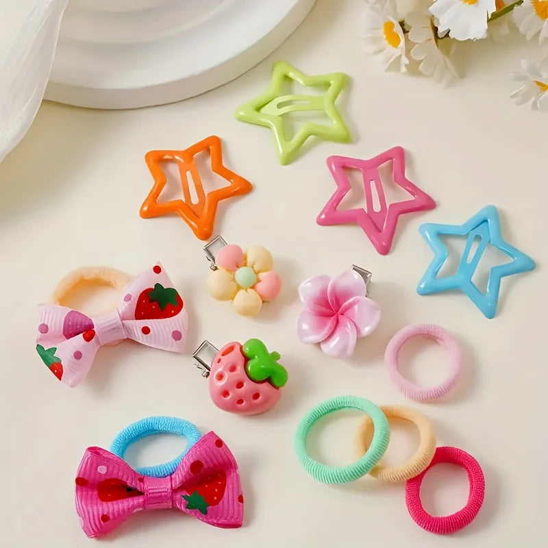 A 718-piece accessory set suitable for girls’ daily outings and participation in festive events – a richly curated collection