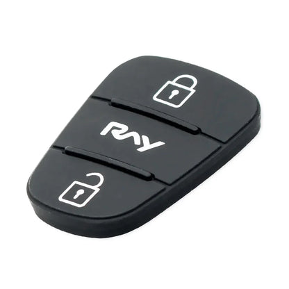 KEYYOU 3 Buttons Rubber Pad For Hyundai l10 l20 l30 Picanto Solaris RIO Sportage Elantra Kia Verna Picanto K2 K5 Cerato