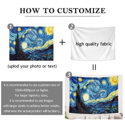 1pc Customized tapestries, customized banners and logo backgrounds, banner decorations, posters