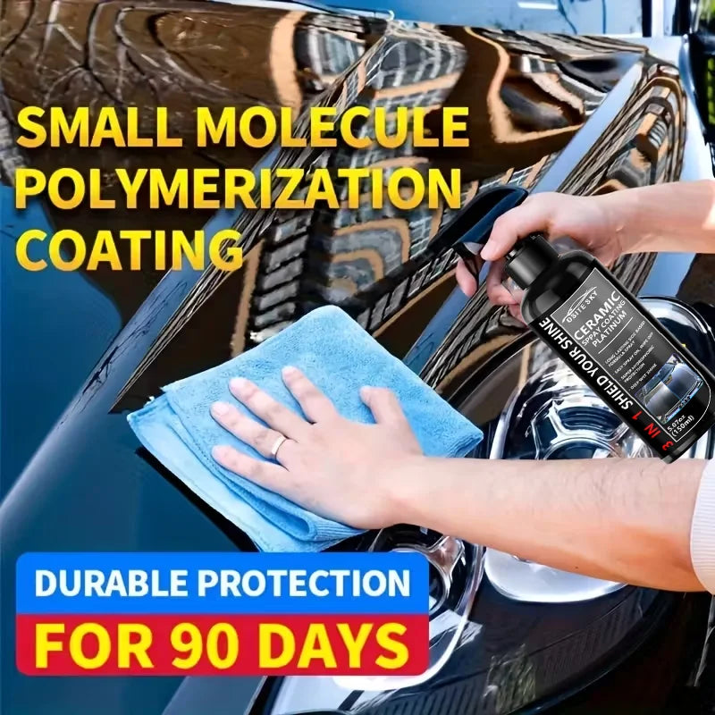 Sopami Nano Ceramic Car Coating Spray 3-in-1 Scratch-Resistant Gloss Finish for All Car Paint Types