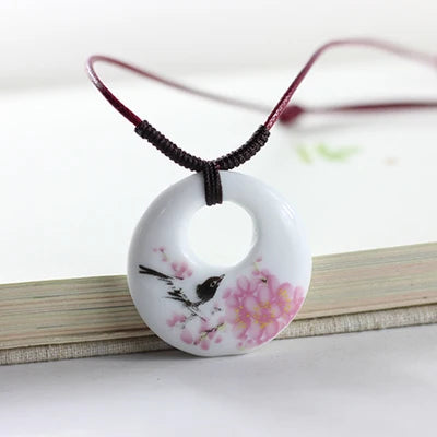 women's ceramics fashion necklaces & pendants jewelry for women woman lady #1119