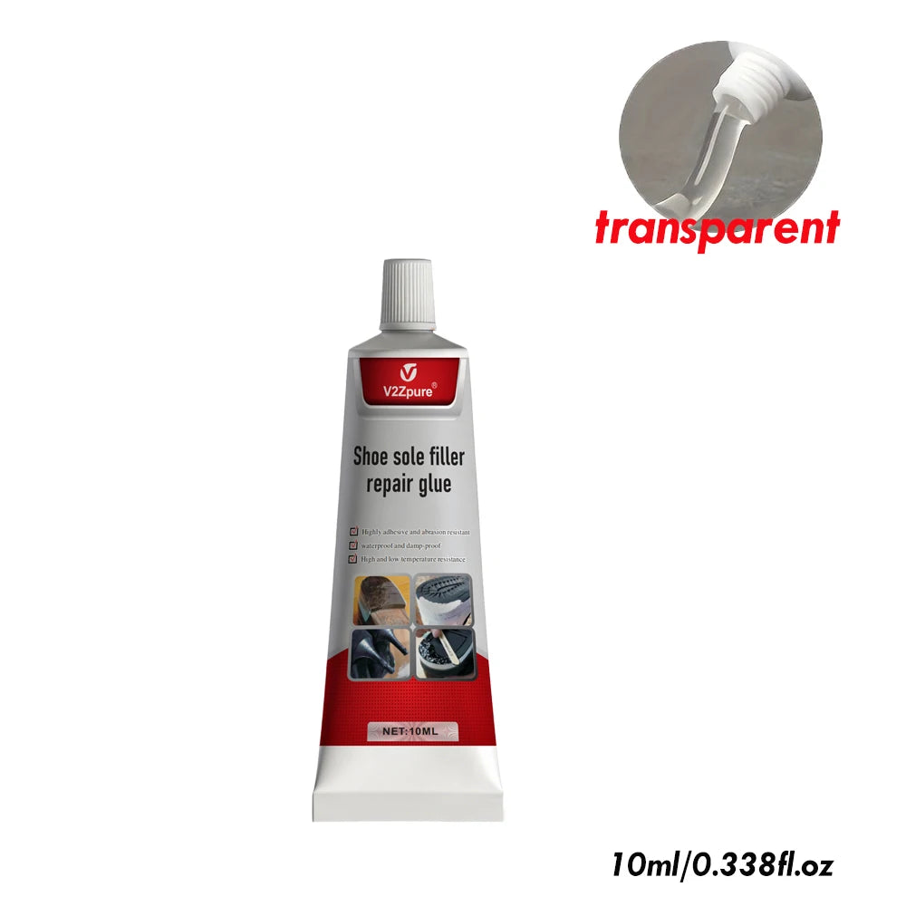 Waterproof Transparent Shoe Sole Repair Glue Super Strong - Durable Sealant for Crack Filling, Repair Paste for Rubber Materi