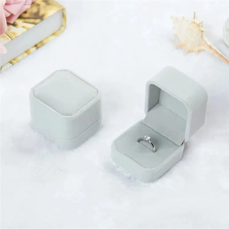 Jewelry Packaging Necklace Packaging Organizer Ring Box Bulk Gift Box Earring Holder Gift Box Necklace Organizer - Gray