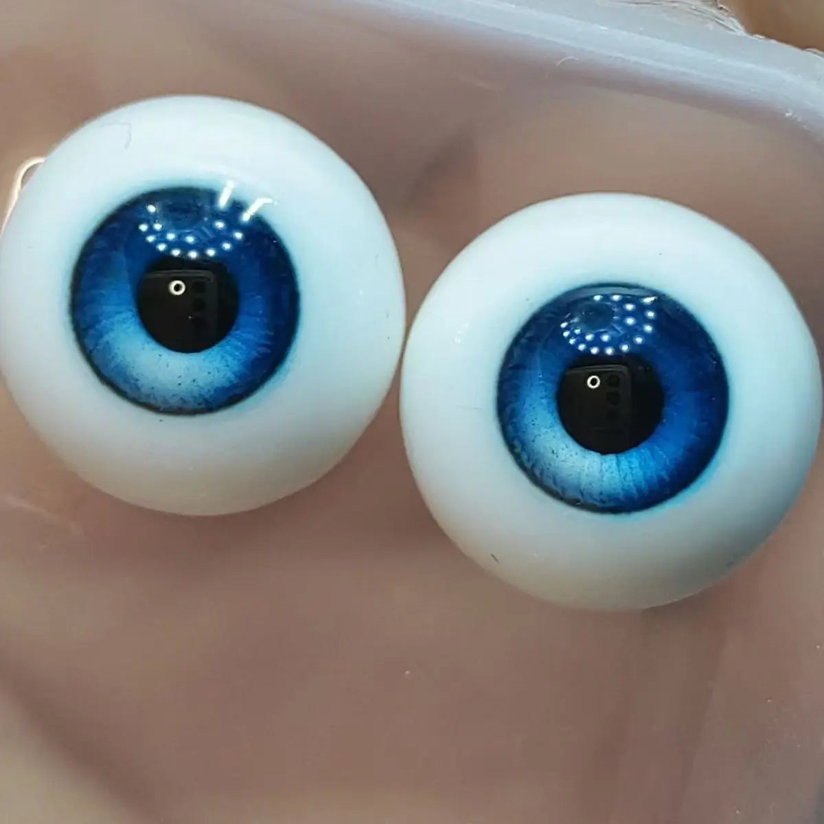 1 Pair Resin Doll's Eyes 10/12/14/16/18mm Doll Accessories DIY Eyes Makeup for 1/6 Doll