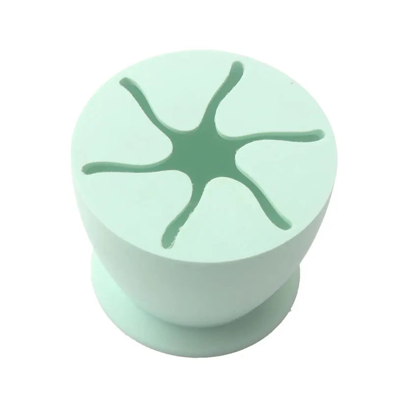 Vinyl Garbage Collection Box Vinyl Scrap Collector With Suction Cup Silicone Storage Ball Waste Box Scrapbooking