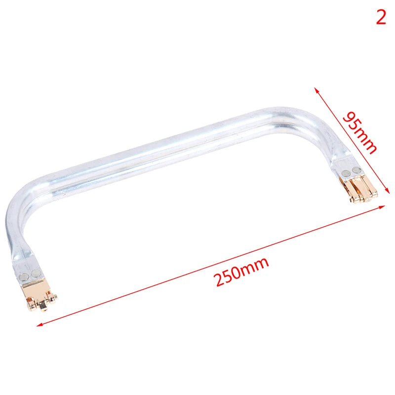 Woman Doctor Purse Frame Metal Aluminium Tube Frame Bag Handle Clutch Bag Parts - N2