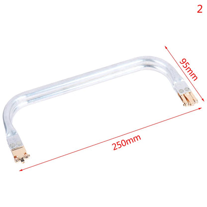 Woman Doctor Purse Frame Metal Aluminium Tube Frame Bag Handle Clutch Bag Parts - N2