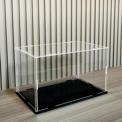 1pc Clear Acrylic Display Case Dustproof Toys Figures Car Trucks Vans Model Box Collection Storage Organizer Countertop Show 