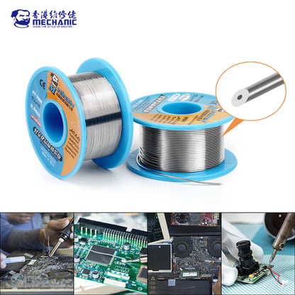 Iron On Patches, High Purity Solder Wire, 40g Rosin Core for Ironing, Reliable Adhesion, Perfect for Circuit Assembly, DIY Pr