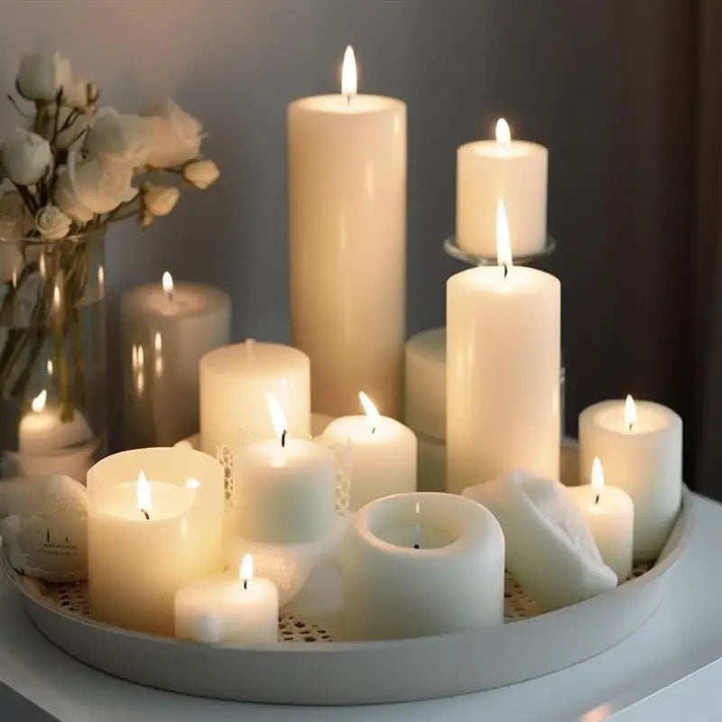 50/100Pcs Candle Wicks Waxed Cotton Set Smokeless Wax Core DIY Soy Wax Core Wax Wicks For Candles Making Supplies