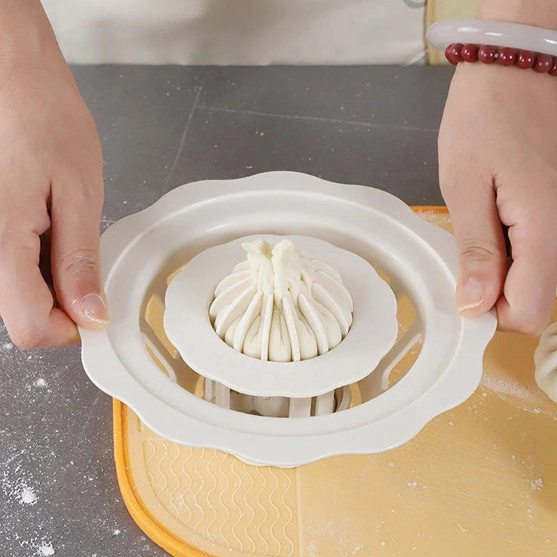 Flower Shaped Bun & Dumpling Machine DIY Pastry Pie Dumpling Making Mould Kitchen Simple Homemade Buns Mold Baking Pastry Too