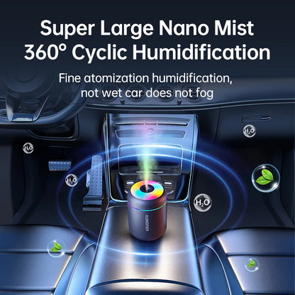 180ML Mini Air Humidifier USB Electric Aroma Diffuser Essential Oil Purifier Aromatherapy Mist Maker Lights For Car Home Bedr