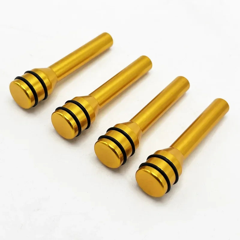 4Pcs/2Pcs 49mm Universal Car Truck Interior Door Lock Knob Pull Pins Aluminum Alloy Auto Car Security Door Lock Pins Knob - 4