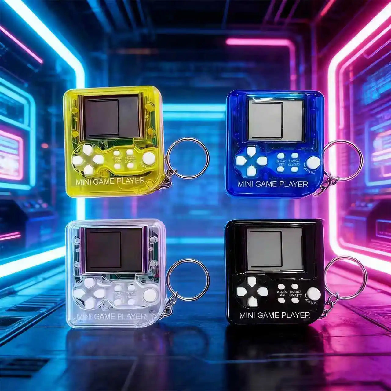 Retro Mini Handheld Game Console Classic Electronic Games Handheld Game Machine Children's Educational Game Console Toy Ide G