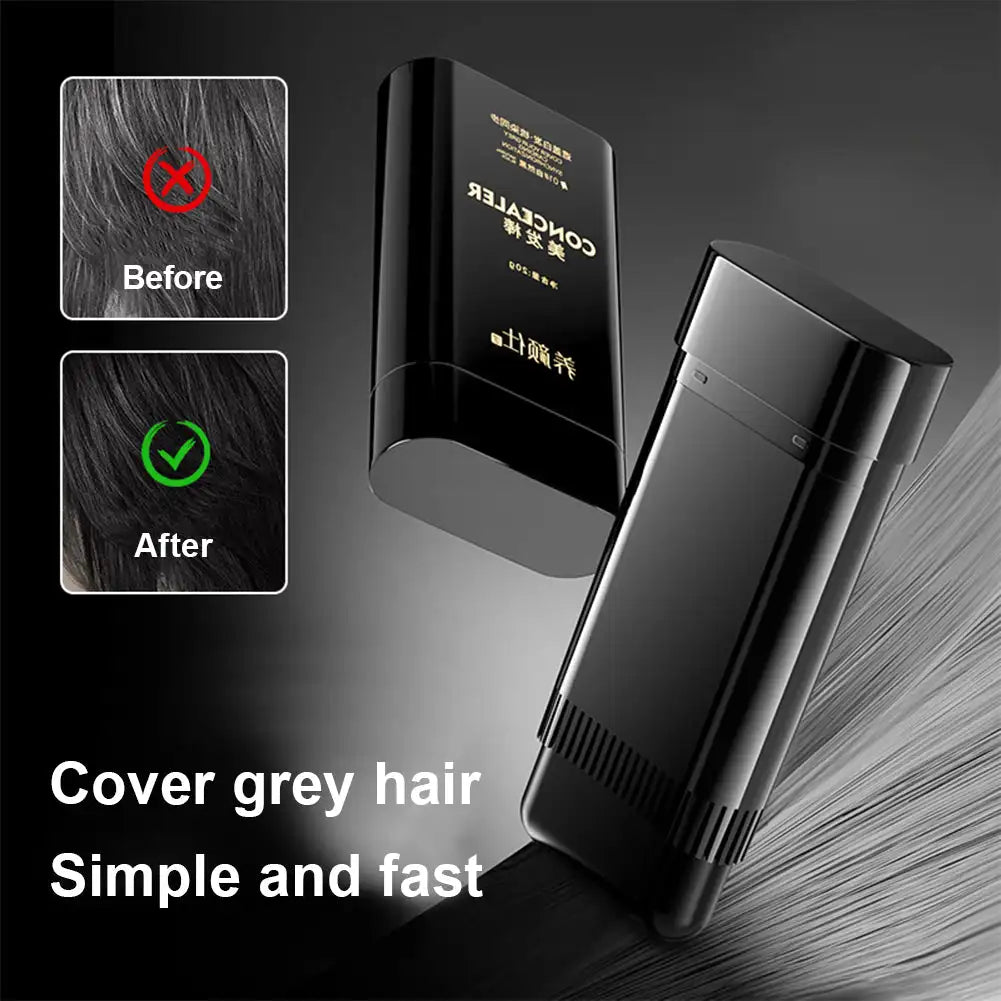 Hair Comb Hair Color Comb Black Hair Disposable Hair Color Pen Hair Color Stick Temporary Cover Gray Hair Covering Artifacts