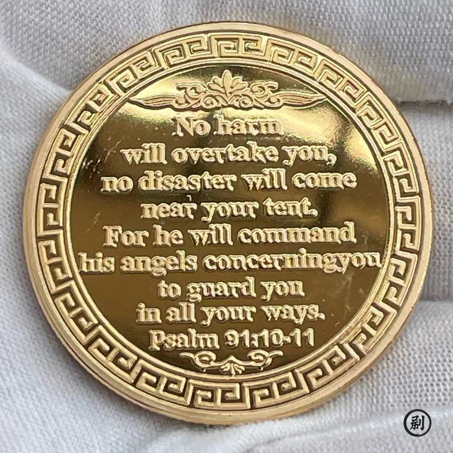 saint michaet souvenir coin