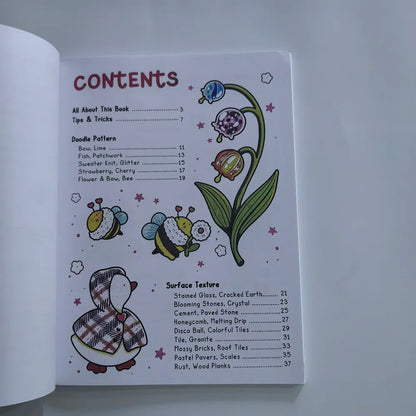 Coloring Book for Adults/Kids - How to Draw Patterns: Easy and Fun Step-by-Step Guide for Unique Creations,Cultivate imaginat