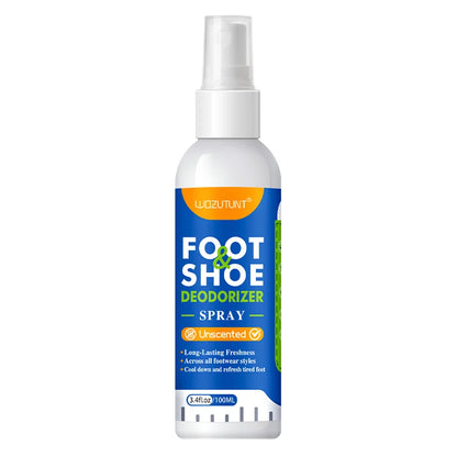100ml Foot Shoes Deodorizer Spray Lemon Perfume Feet Shock Odor Nemesis Deodorant Removal Antibacterial Refresh Stink Freshen