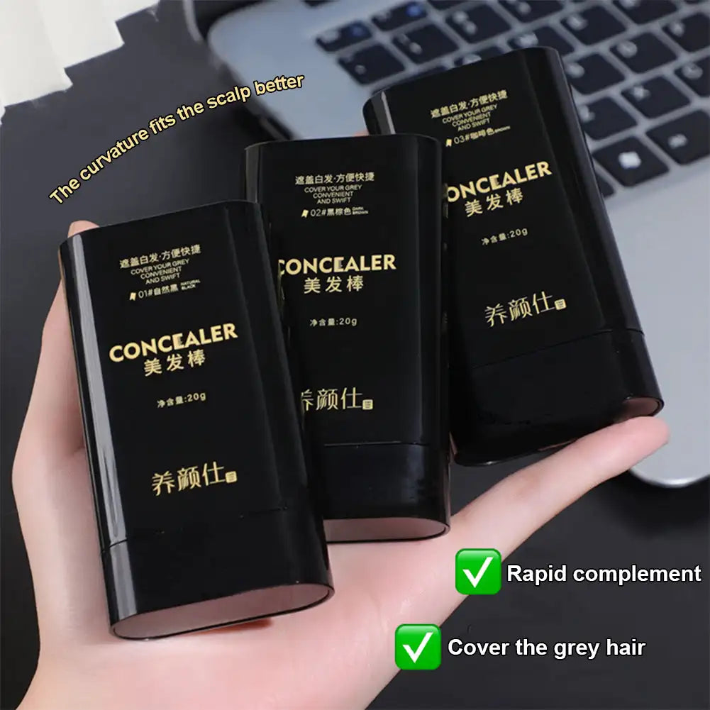 Hair Comb Hair Color Comb Black Hair Disposable Hair Color Pen Hair Color Stick Temporary Cover Gray Hair Covering Artifacts
