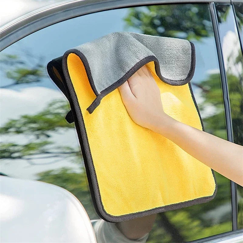 3/5/10Pcs Car Wash Microfiber Towel 30*30CMCar Cleaning Drying Cloth Care Cloth Car Wash Towel Kitchen Towel