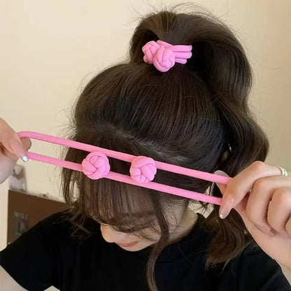 Simplicity Stretch Rubber Hair Ties for Women High Elasticity Fashion Girl Head Rope Scrunchie Hair Accessories